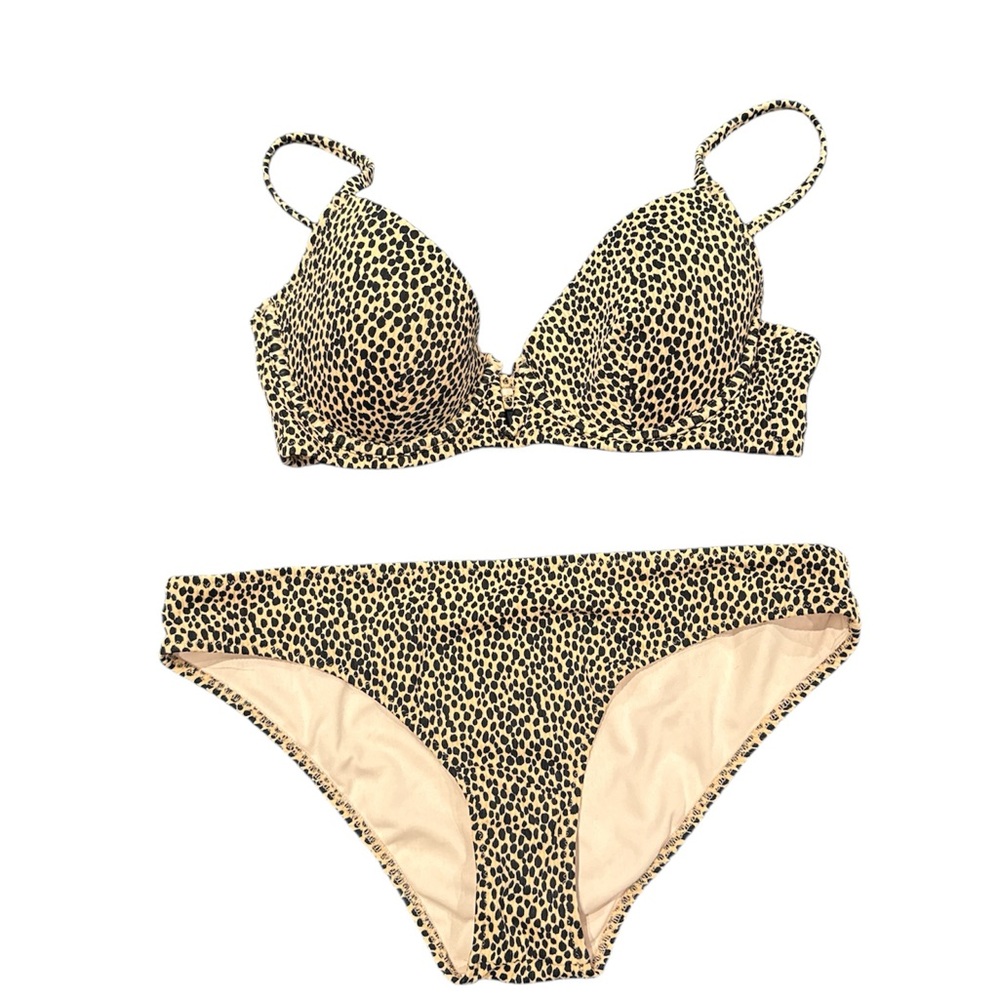Shade & shore Leopard Print Bikini Set